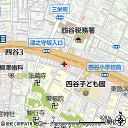 東京都新宿区四谷2丁目11-8周辺の地図