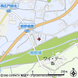 山梨県甲州市塩山熊野1377-1周辺の地図
