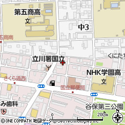 ファミリーマート富士見台二丁目店周辺の地図