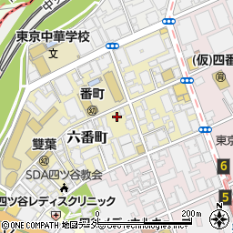 東京都千代田区六番町7-4周辺の地図