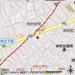 サミットストア渋谷本町店周辺の地図