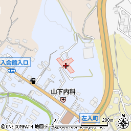 東京都八王子市左入町461周辺の地図