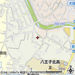東京都八王子市楢原町724周辺の地図