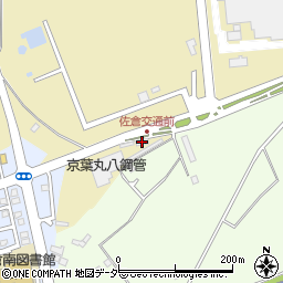 佐倉交通株式会社配車センター周辺の地図