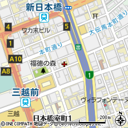 ドトールコーヒーショップ日本橋本町店周辺の地図