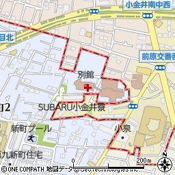 東京市町村自治調査会周辺の地図