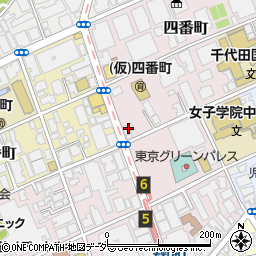 東京都千代田区四番町7-32周辺の地図