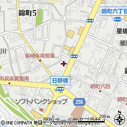 東京都立川市錦町5丁目18-19周辺の地図