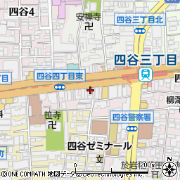 鳴門鯛焼・本舗　四谷三丁目店周辺の地図