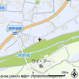 山梨県甲州市塩山熊野1384周辺の地図