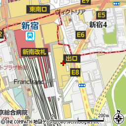 タカシマヤタイムズスクエアレストランズパーク　ベッラベーラ周辺の地図