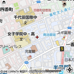 東京都千代田区一番町14周辺の地図