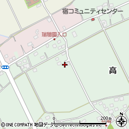 千葉県匝瑳市高2899-6周辺の地図