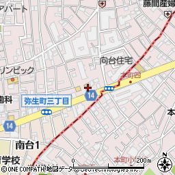 専門学校東京アナウンス学院周辺の地図