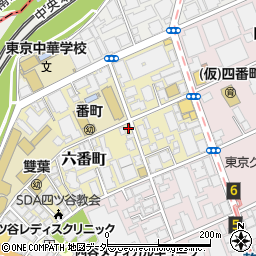 東京都千代田区六番町7-3周辺の地図