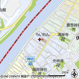 千葉県市川市押切3周辺の地図