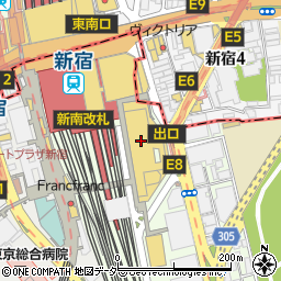 ノジマ新宿タカシマヤタイムズスクエア店周辺の地図