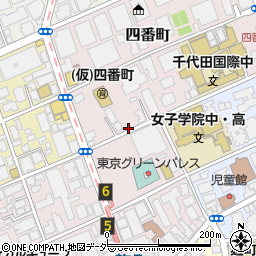 東京都千代田区四番町7-5周辺の地図