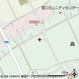 千葉県匝瑳市高2900-2周辺の地図