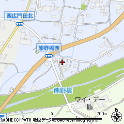 山梨県甲州市塩山熊野1376周辺の地図