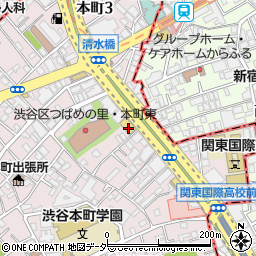 東京らーめん、（てん） 渋谷本町店周辺の地図