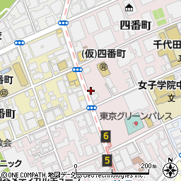 東京都千代田区四番町7-16周辺の地図