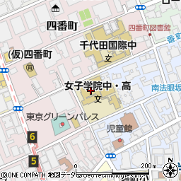 東京都千代田区一番町22-10周辺の地図