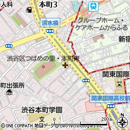 ローソンストア１００渋谷本町三丁目店周辺の地図