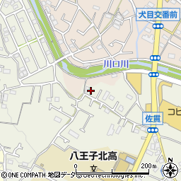 東京都八王子市楢原町798周辺の地図