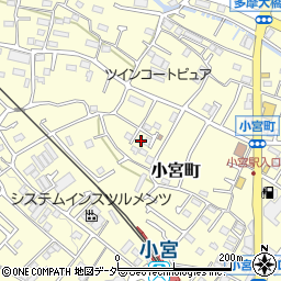 東京都八王子市小宮町900周辺の地図