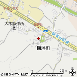 東京都八王子市梅坪町306周辺の地図