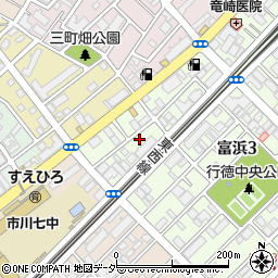 セレニティ市川周辺の地図