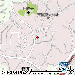 千葉県四街道市物井745周辺の地図