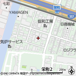 千葉県船橋市栄町2丁目14周辺の地図