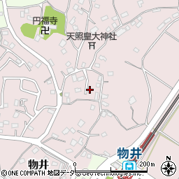 千葉県四街道市物井738周辺の地図