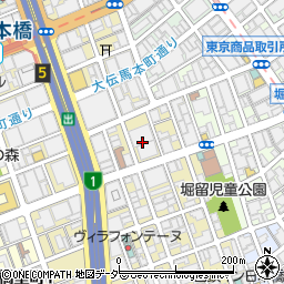 長瀬産業東京本社本周辺の地図