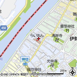 千葉県市川市押切2-8周辺の地図