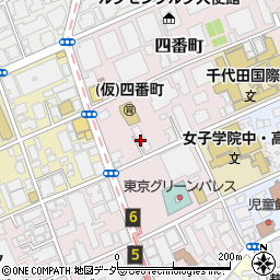 東京都千代田区四番町7周辺の地図