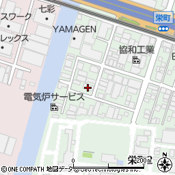 堀内鉄鋼株式会社周辺の地図