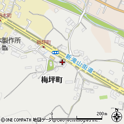 東京都八王子市梅坪町264周辺の地図
