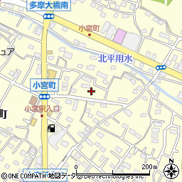 東京都八王子市小宮町952周辺の地図
