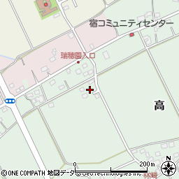 千葉県匝瑳市高2899-3周辺の地図