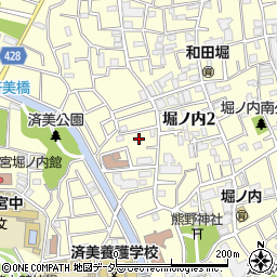 羽村工業周辺の地図