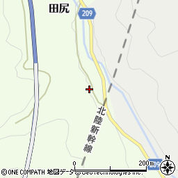 福井県敦賀市田尻35周辺の地図