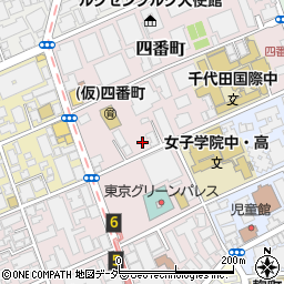 東京都千代田区四番町7-4周辺の地図