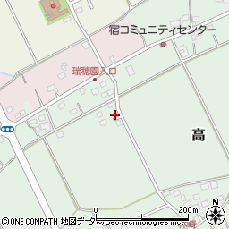 千葉県匝瑳市高2899-5周辺の地図