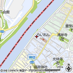 千葉県市川市押切3-16周辺の地図