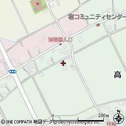 千葉県匝瑳市高2900周辺の地図