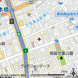 東京都中央区日本橋小舟町5周辺の地図