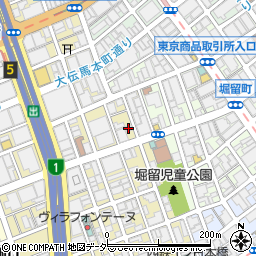 タイムズ日本橋小舟町第５駐車場周辺の地図